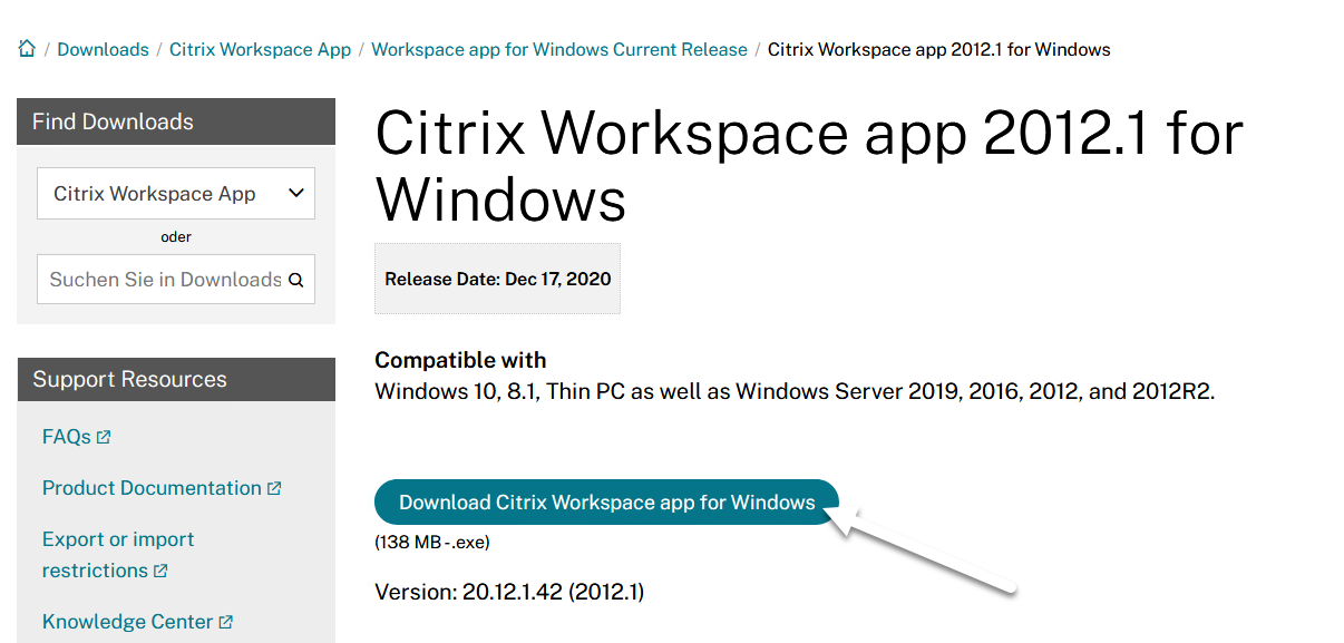 Citrix Workspace App Installation Windows – Itcnet Help Center